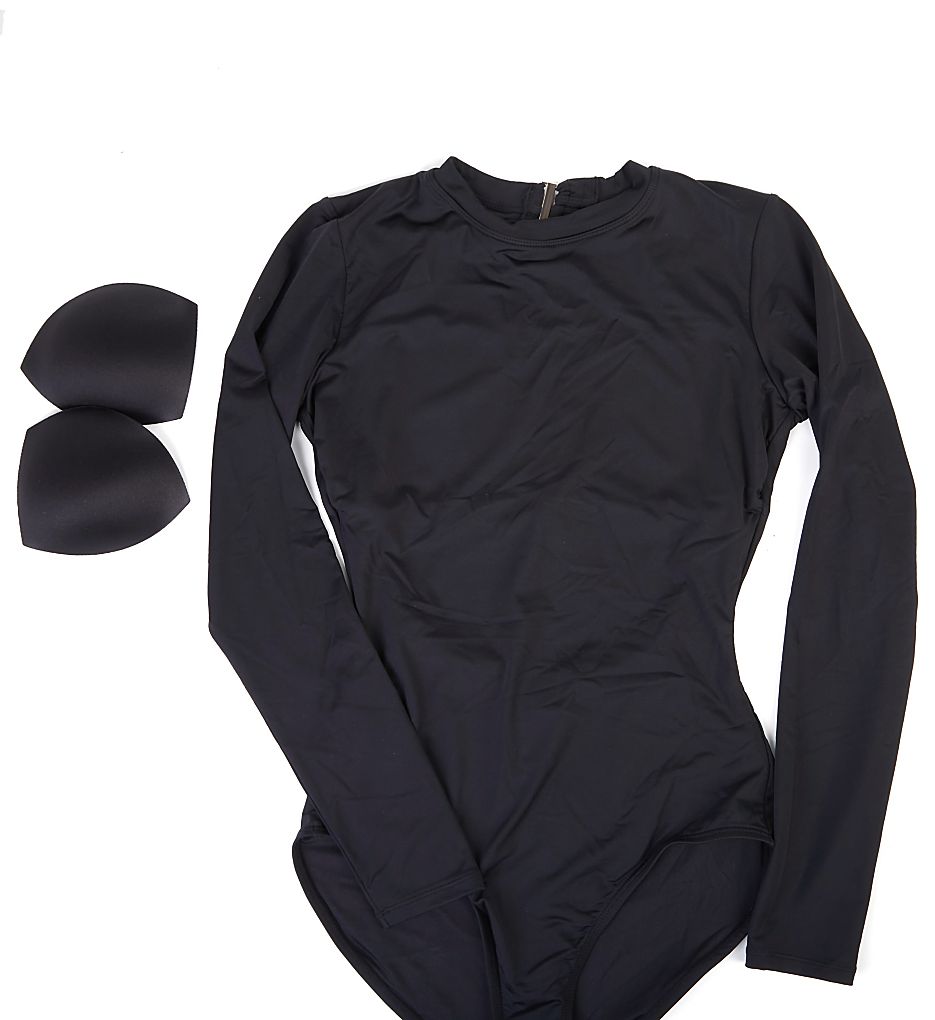  Think Outside The Sun Long Sleeve One-Pc Swimsuit