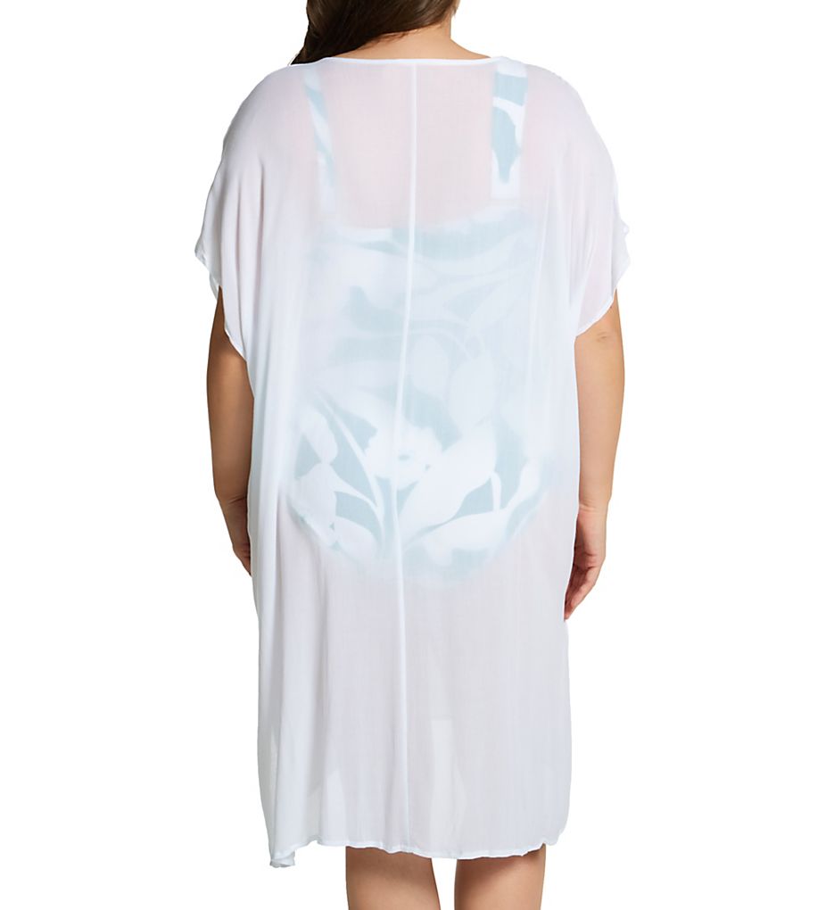  Plus Size Live In Color Easy Tunic Cover Up