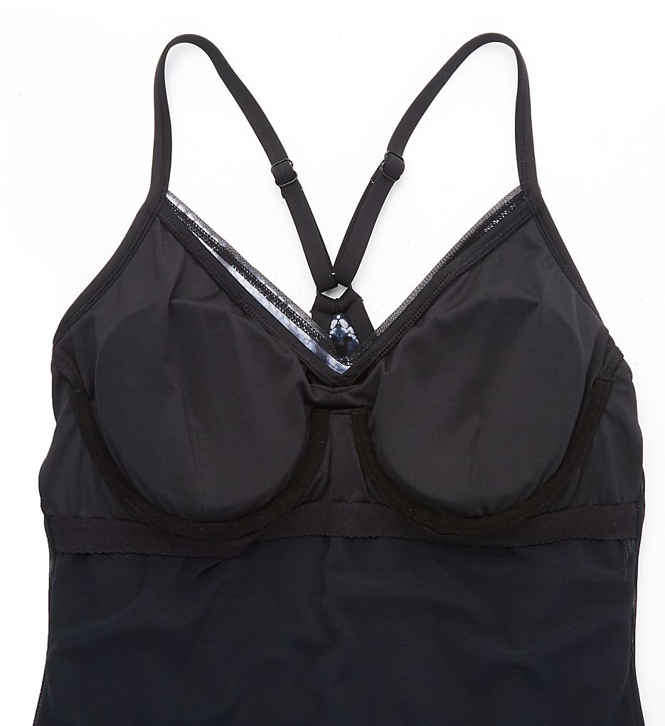  Diamond Daze Calista Drape One Piece Swim Dress