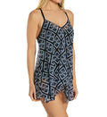 Diamond Daze Calista Drape One Piece Swim Dress