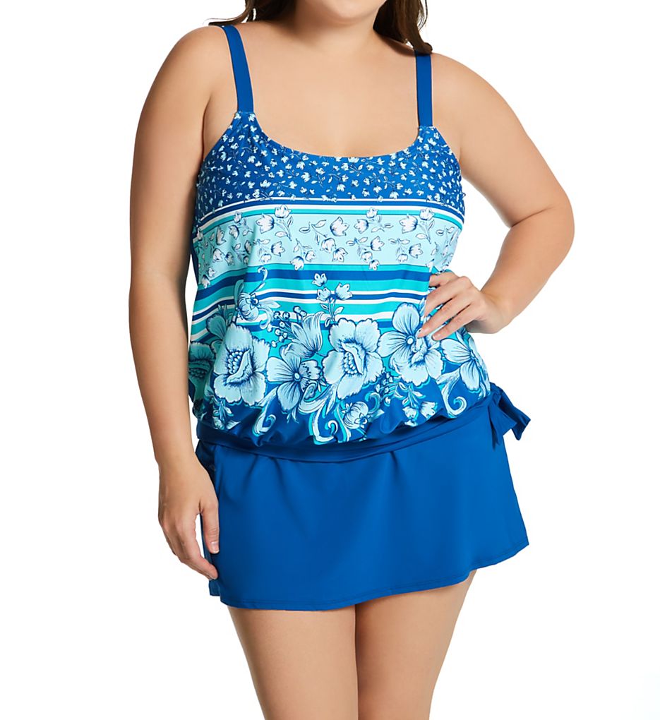  Under The Border Walk Sarah Tankini Swim Top