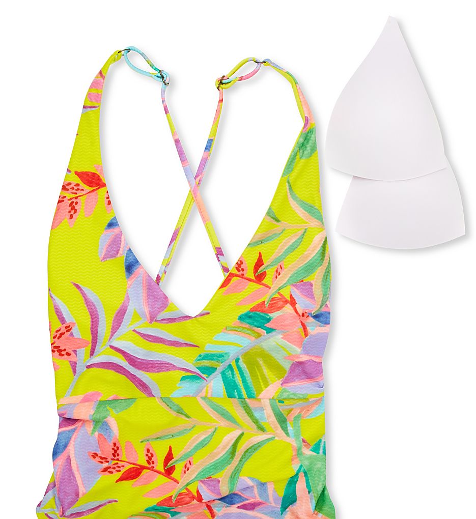  Costa Bella Kali V-Neck One Piece Swimsuit
