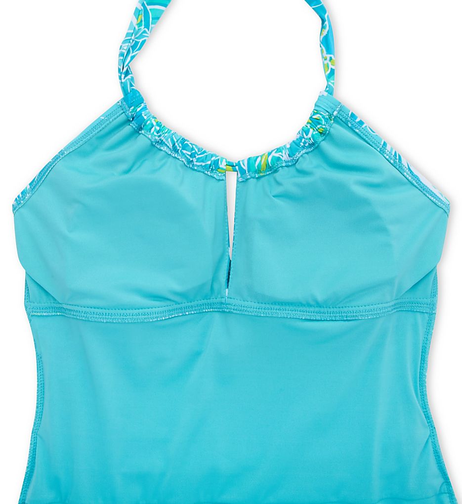  Escape To The Beach Halter Mio One Piece Swimsuit