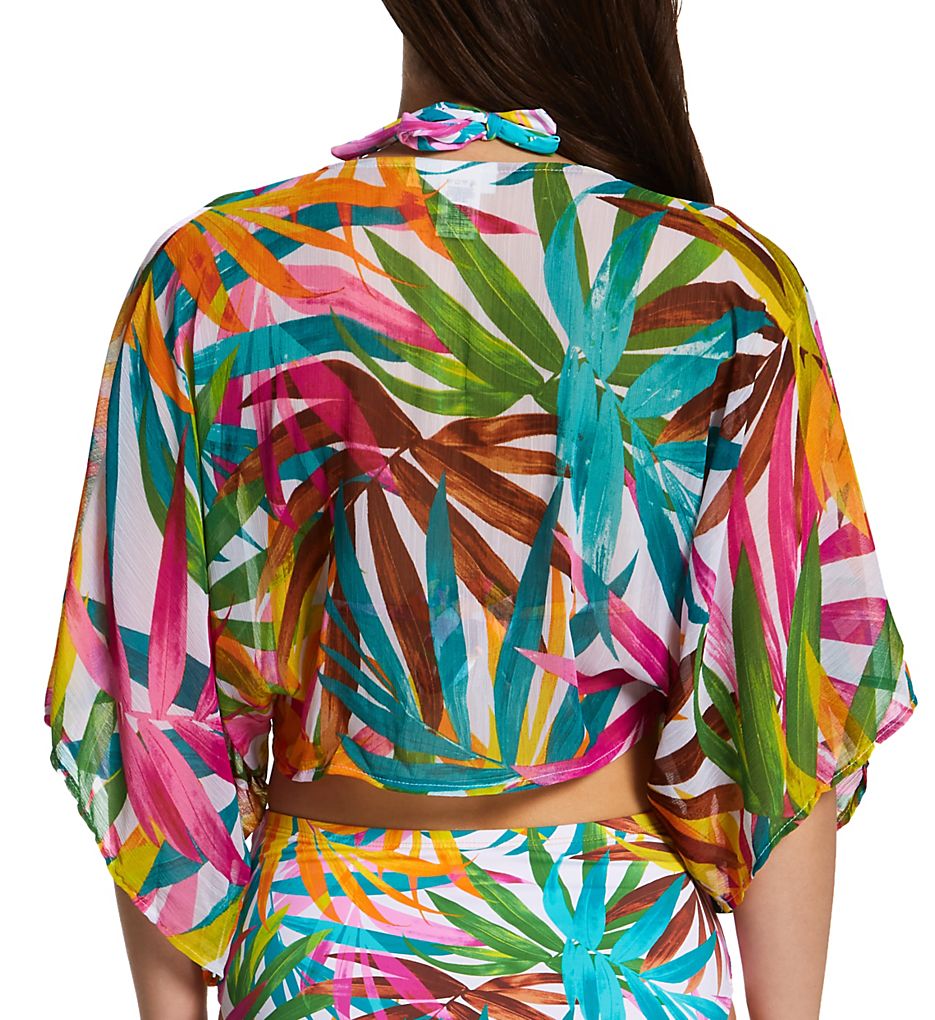  Fantasy Island Chiffon Shirt Cover Up