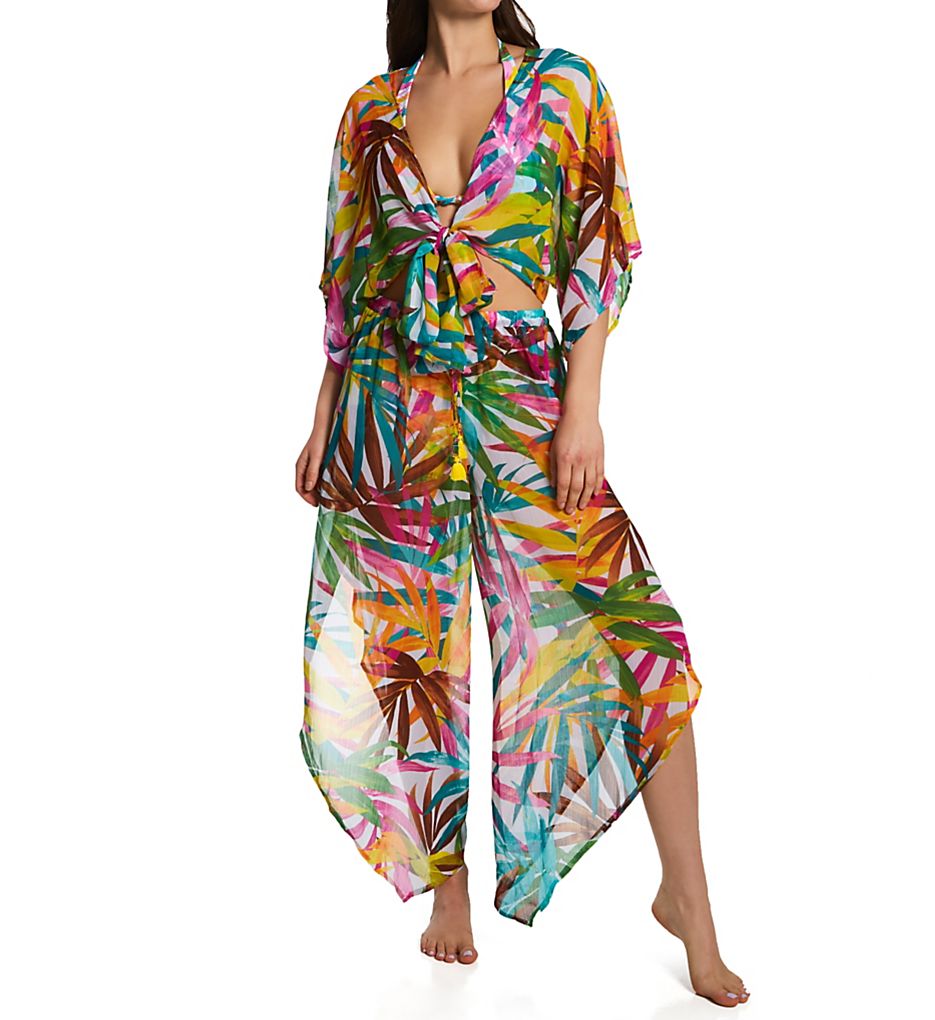  Fantasy Island Chiffon Shirt Cover Up