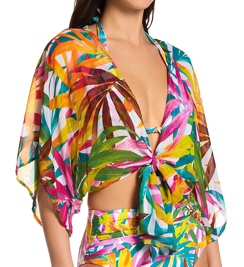  Fantasy Island Chiffon Shirt Cover Up