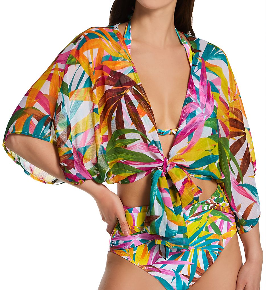  Fantasy Island Chiffon Shirt Cover Up