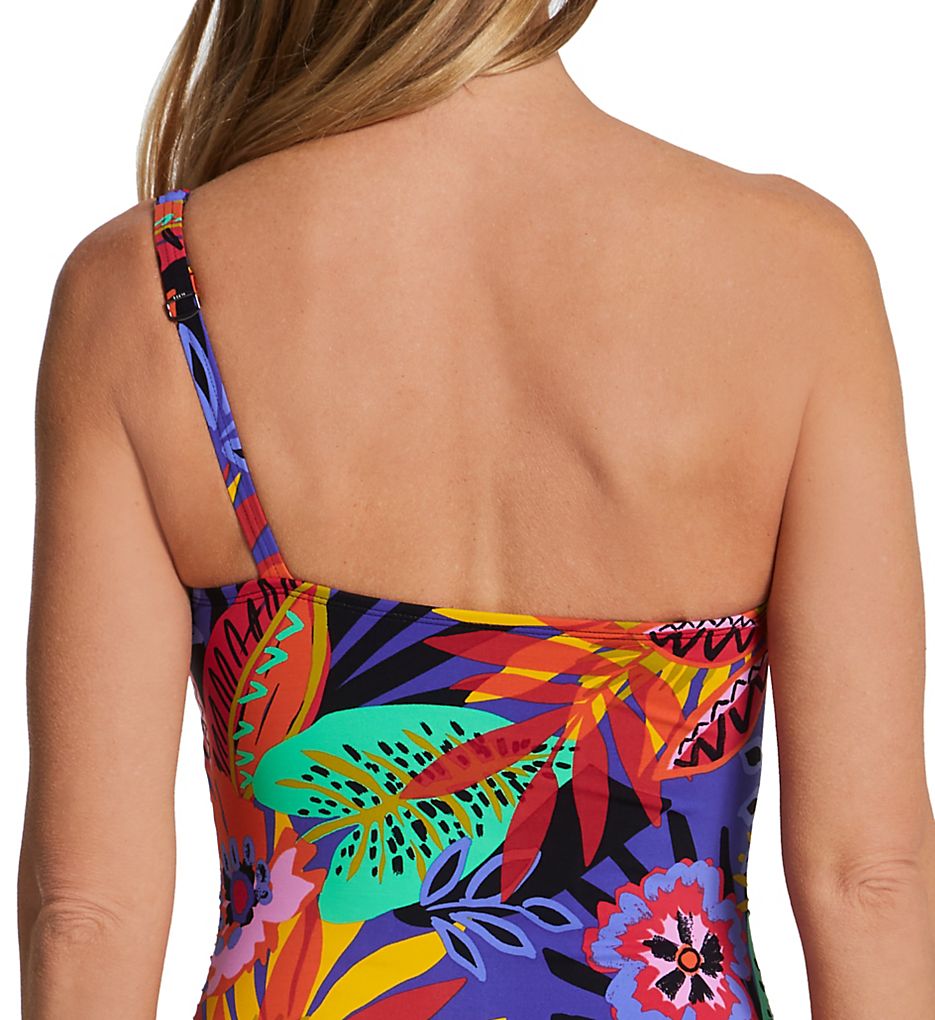  Night Safari One Shoulder Mio One Piece Swimsuit