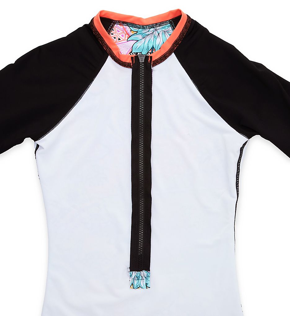 Body Glove Buzz Channel Long Sleeve Paddle Swimsuit