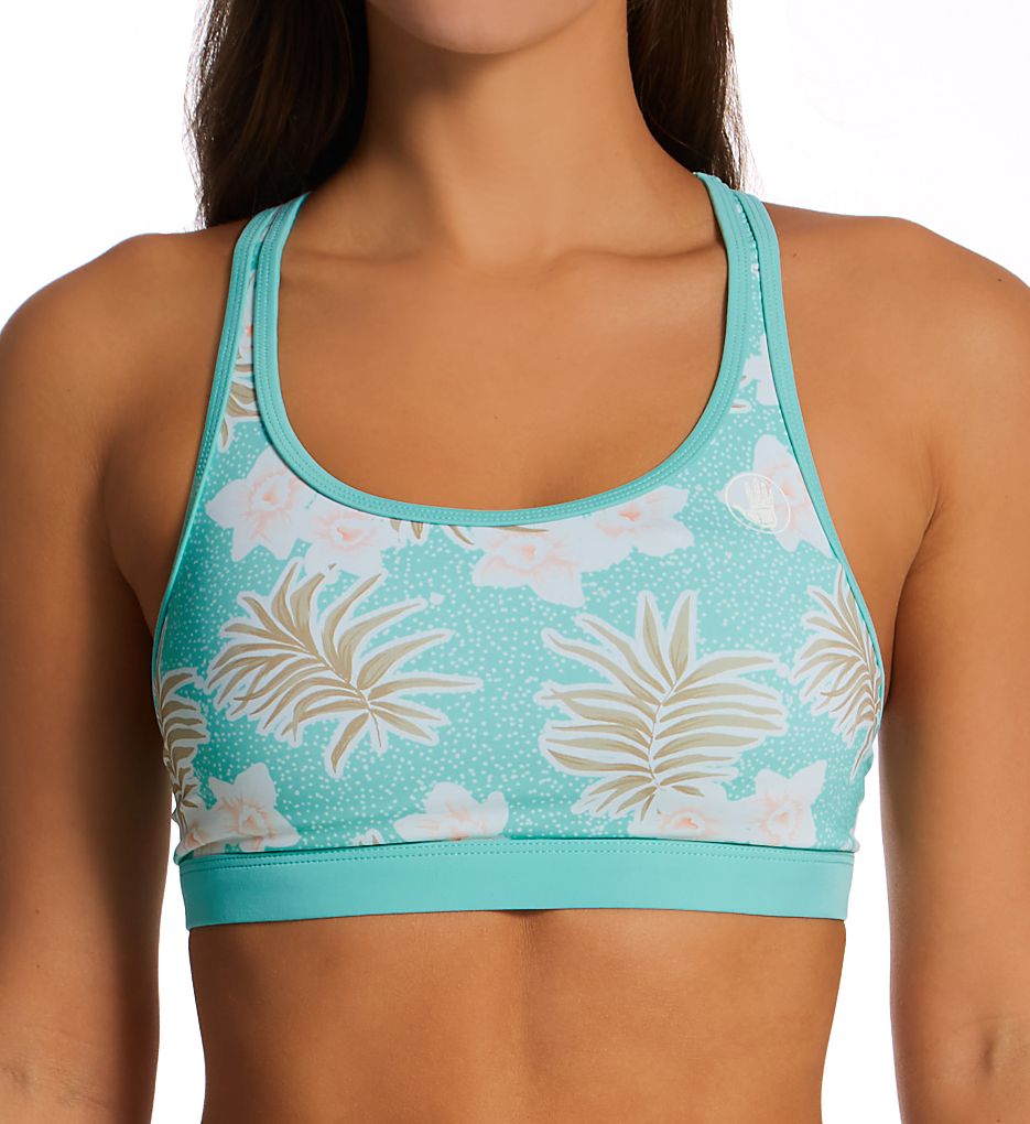 Body Glove Wahine Equalizer Sports Bra Swim Top