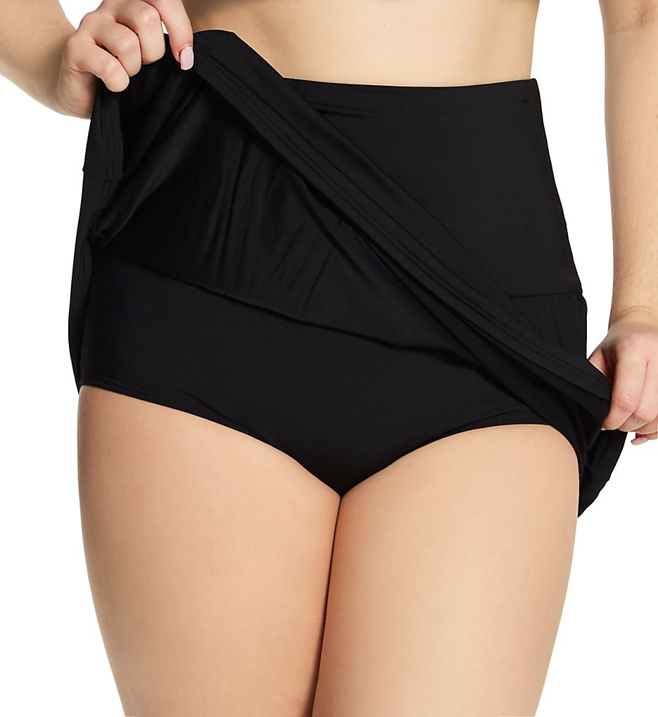  Classic Solids Soar Ultra High Skort Swim Bottom