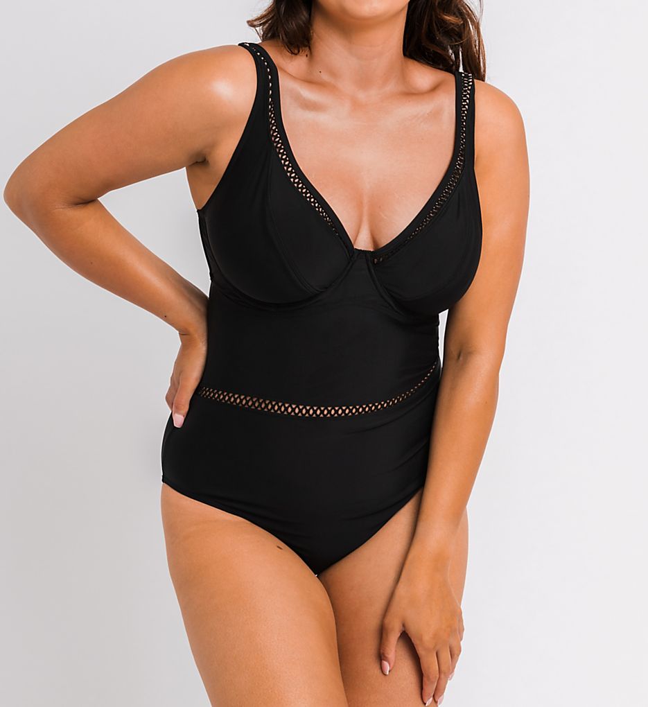Curvy Kate First Class Plunge One Piece Swimsuit