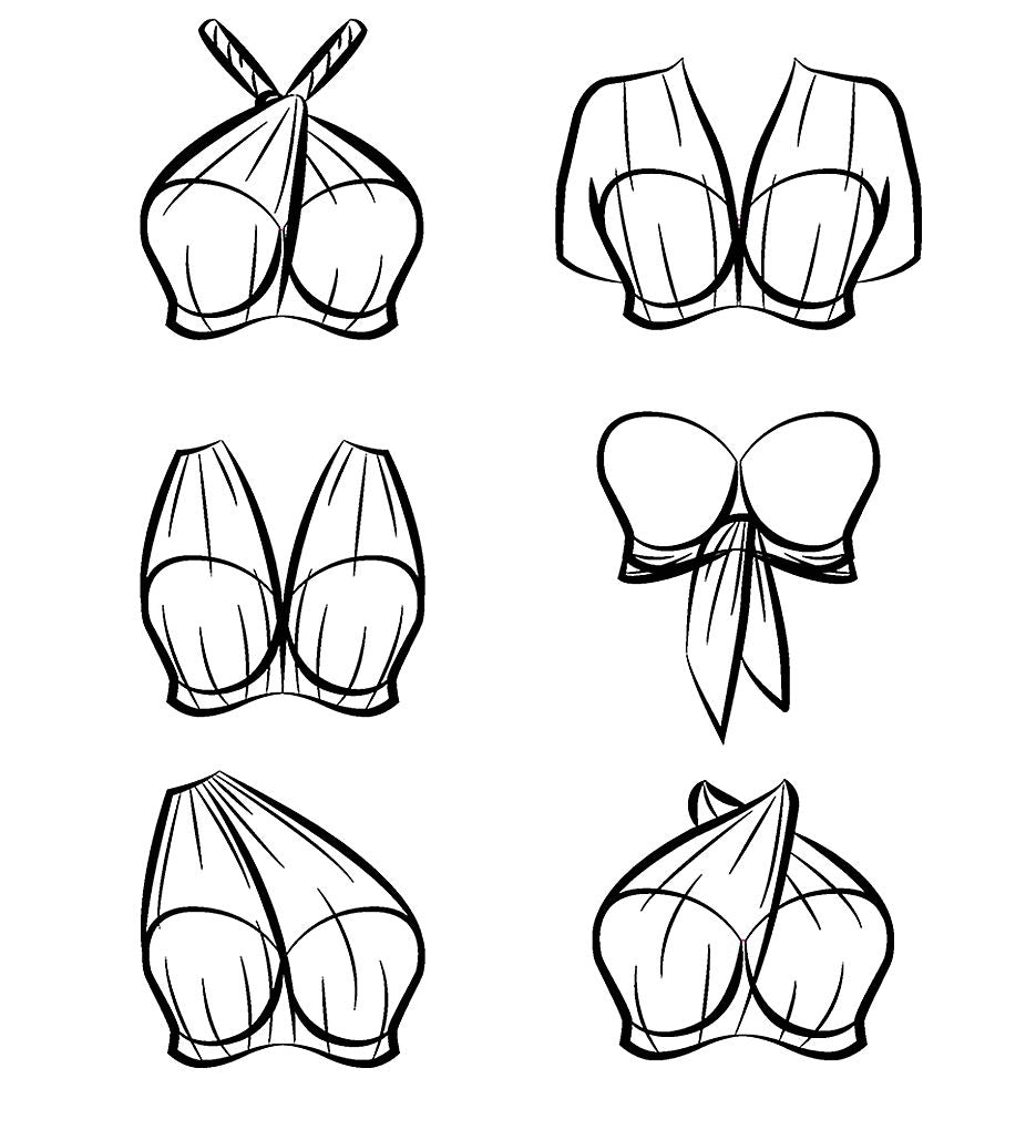 Curvy Kate Wrapsody Bandeau Bikini Swim Top