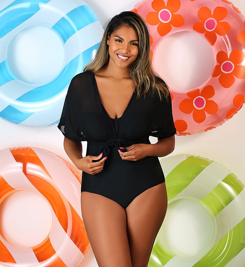 Curvy Kate Wrapsody Bandeau One Piece Swimsuit