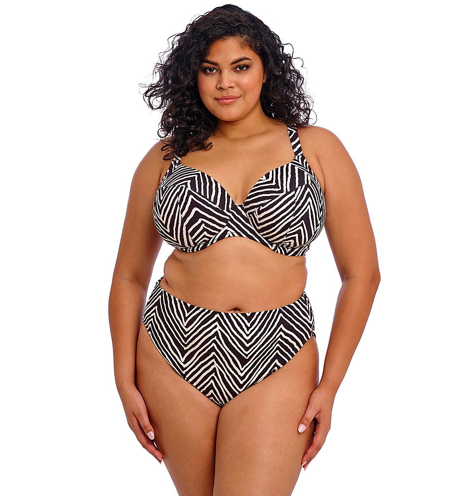ELOMI Fiji Falls Underwire Plunge Bikini Swim Top