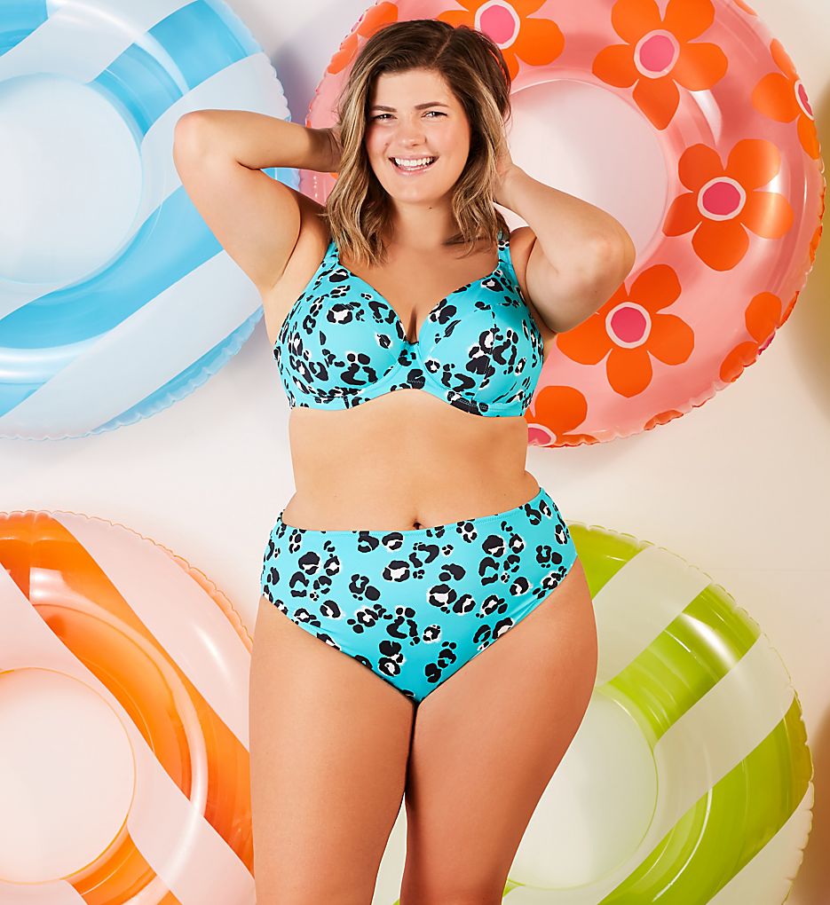 ELOMI Kotiya Underwire Plunge Bikini Swim Top