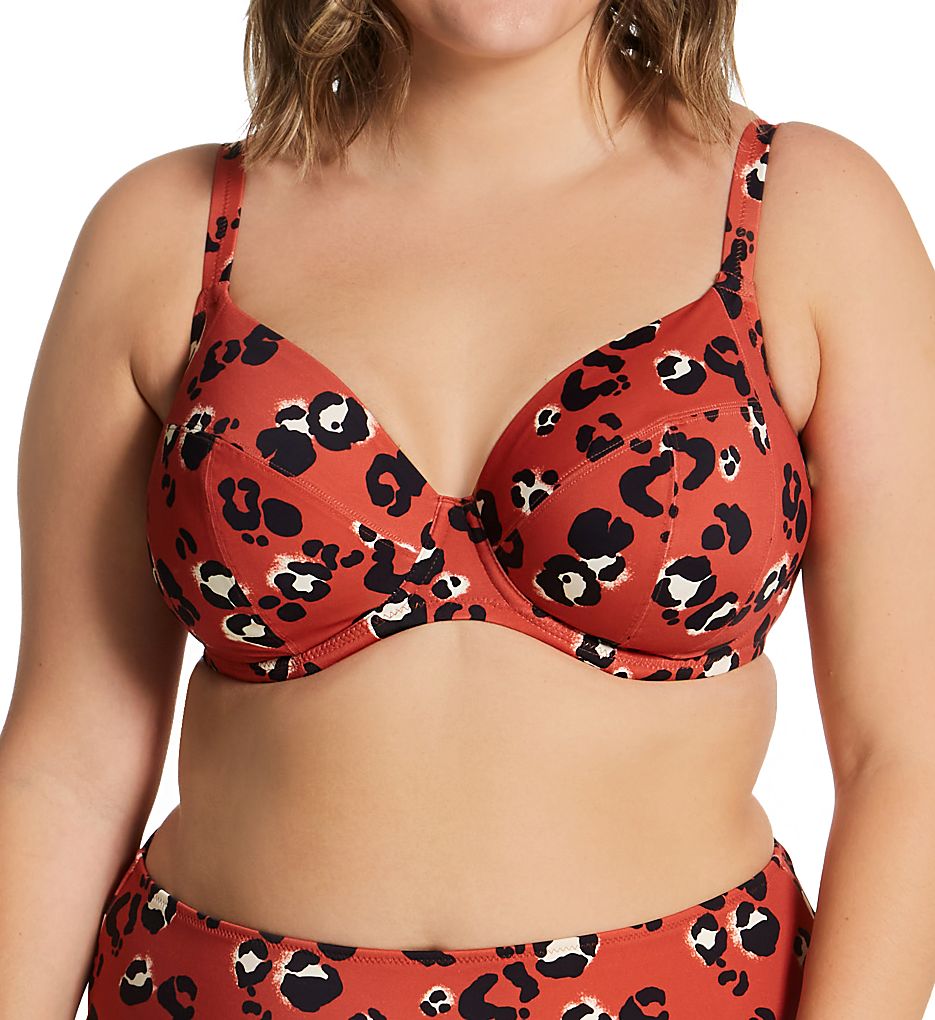 ELOMI Kotiya Underwire Plunge Bikini Swim Top