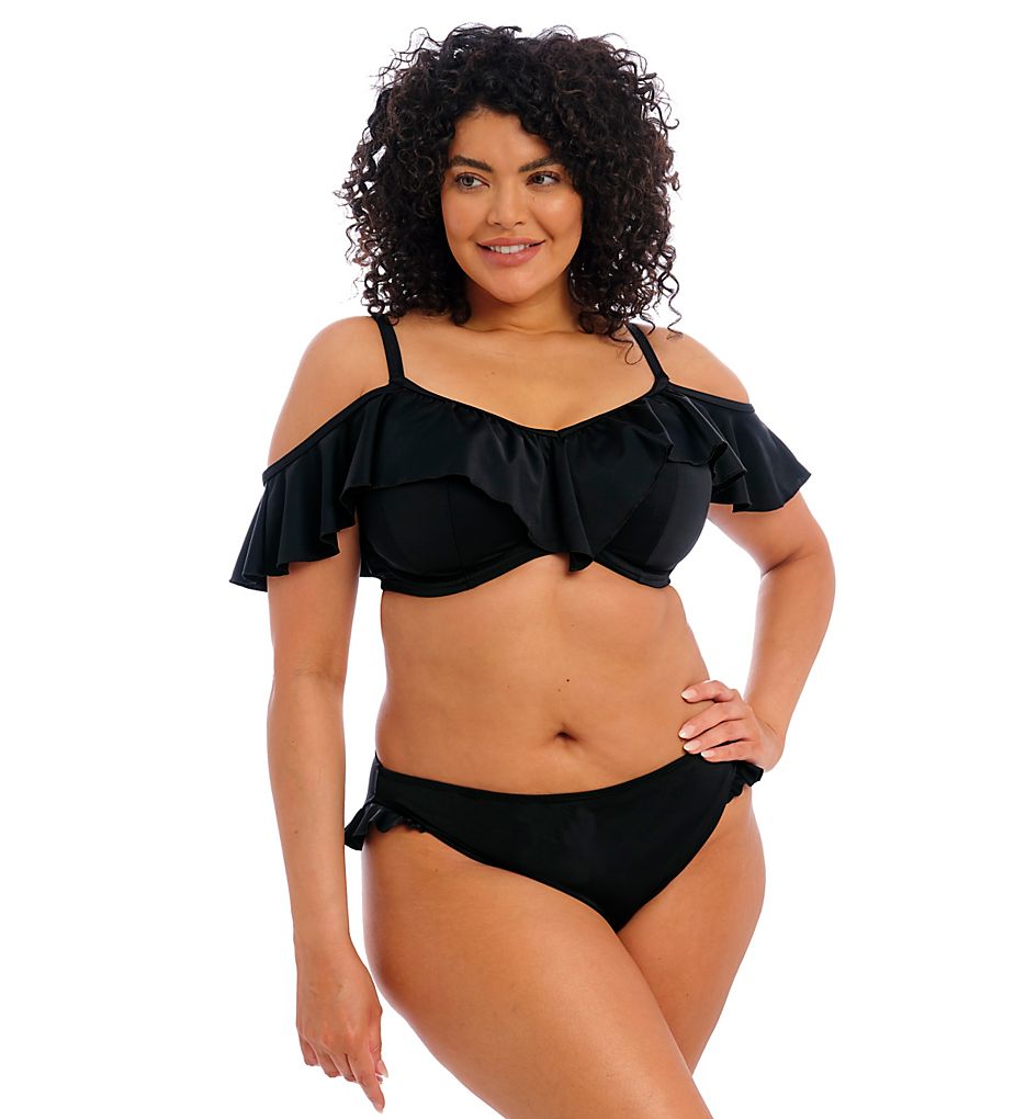ELOMI Plain Sailing Solid Underwire Bikini Swim Top