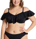 ELOMI Plain Sailing Solid Underwire Bikini Swim Top