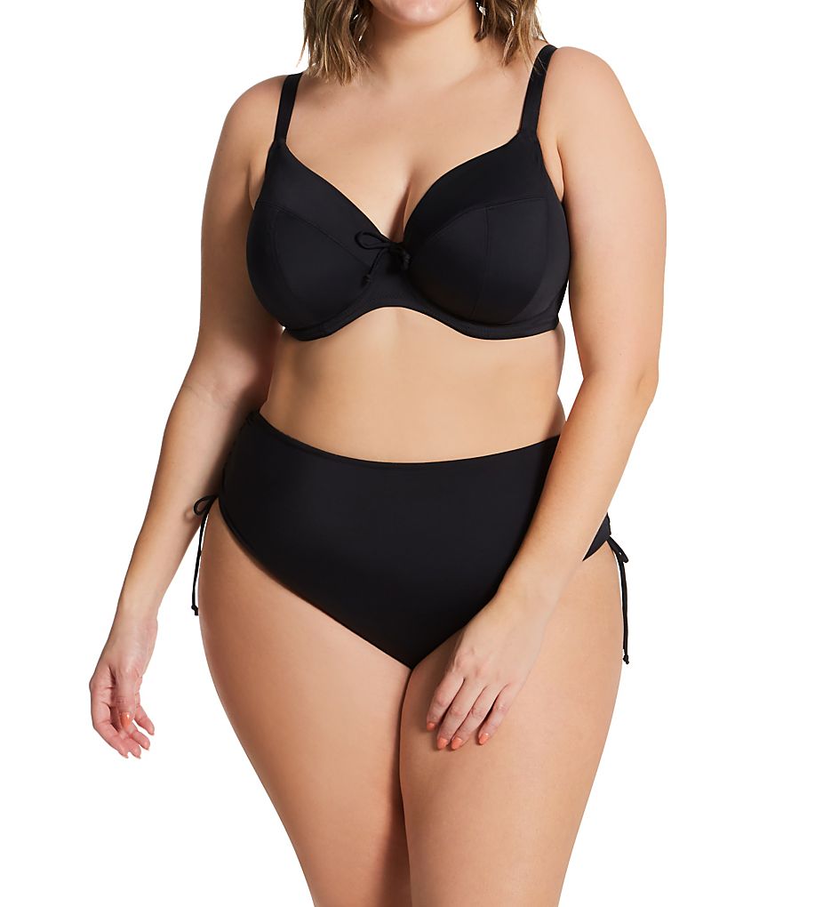 ELOMI Plain Sailing Adjustable Bikini Brief Swim Bottom