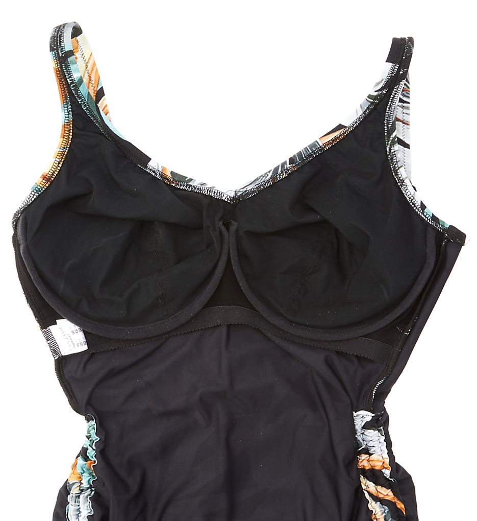 FANTASIE Bamboo Grove Underwire V-Neck One Piece Swimsuit