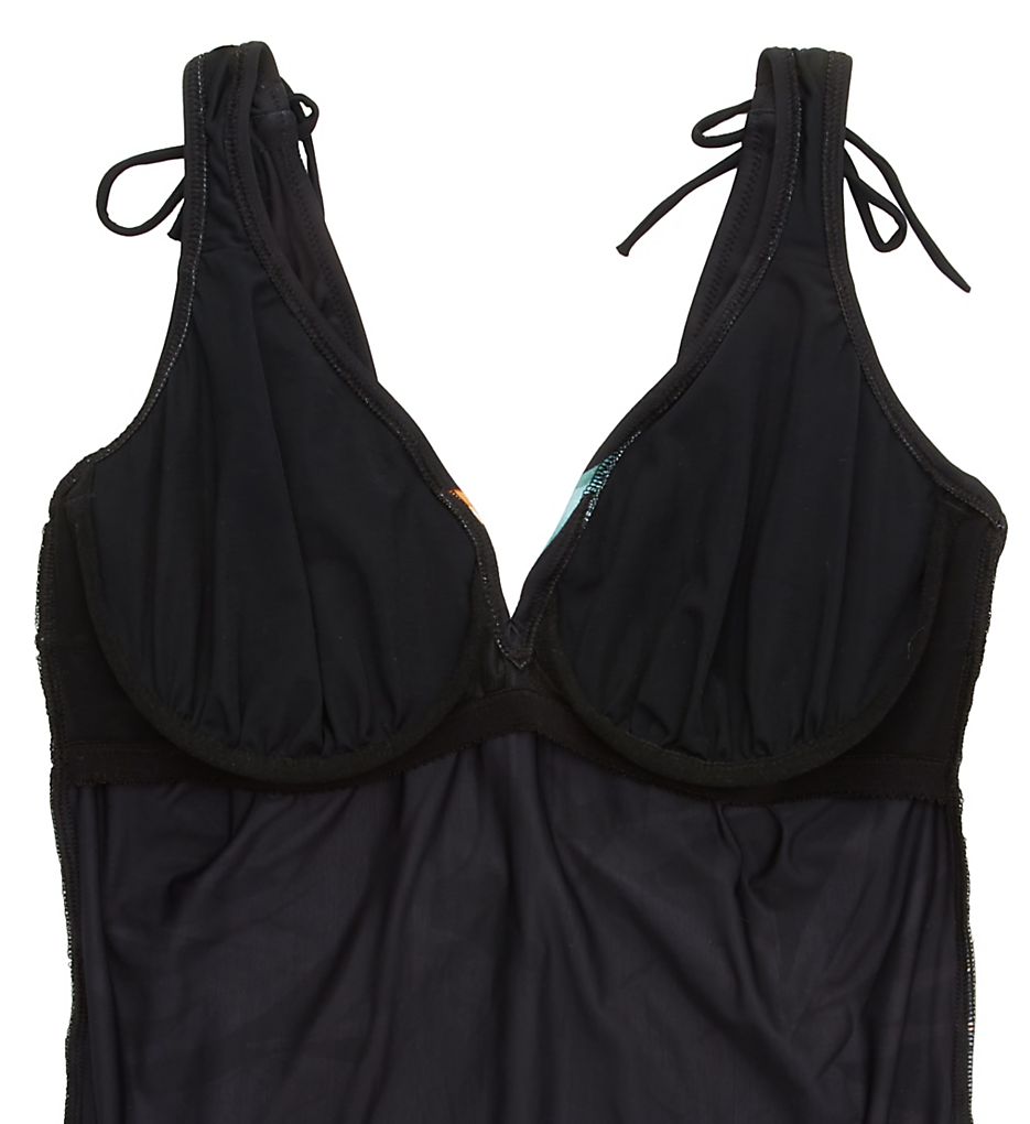 FANTASIE Bamboo Grove Underwire Plunge Swimsuit