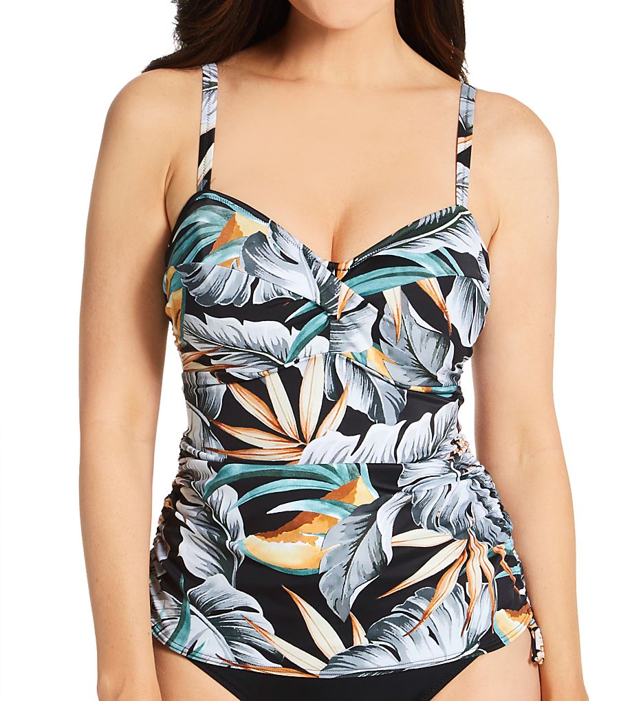 FANTASIE Bamboo Grove Twist Front Tankini Swim Top