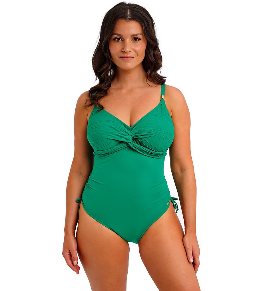 FANTASIE Beach Waves Underwire Twist Front Swimsuit