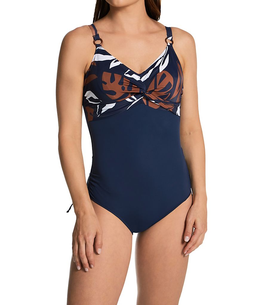 FANTASIE Lake Orta Underwire Twist Front One-Pc Swimsuit