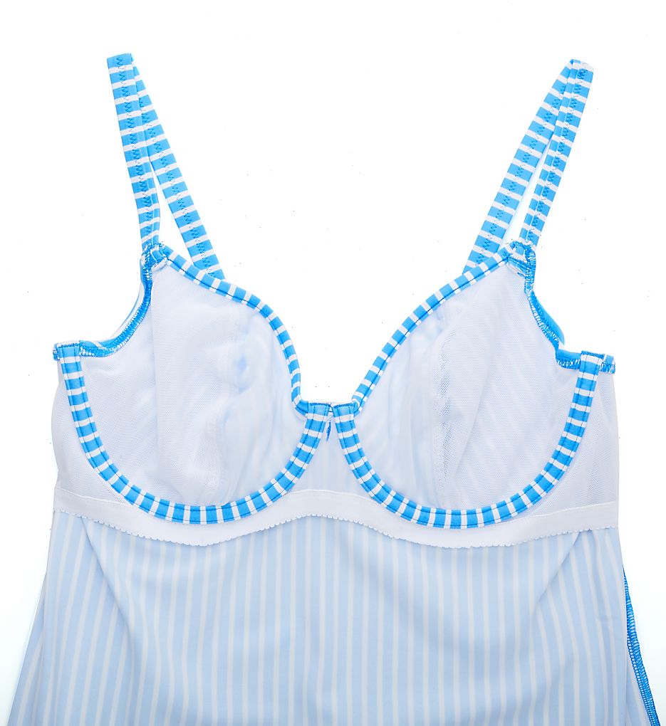 FREYA Beach Hut Non Padded Plunge Tankini Swim Top