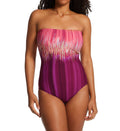  Moroccan Sky Bandeau One Piece Swimsuit