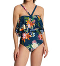 Jantzen Floral Enchantment Clair One Piece Swimsuit