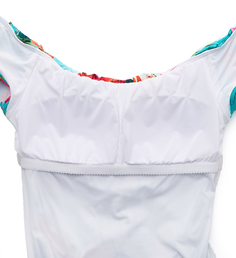  Tropicalia Off Shoulder Mio One Piece Swimsuit