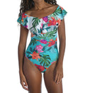  Tropicalia Off Shoulder Mio One Piece Swimsuit