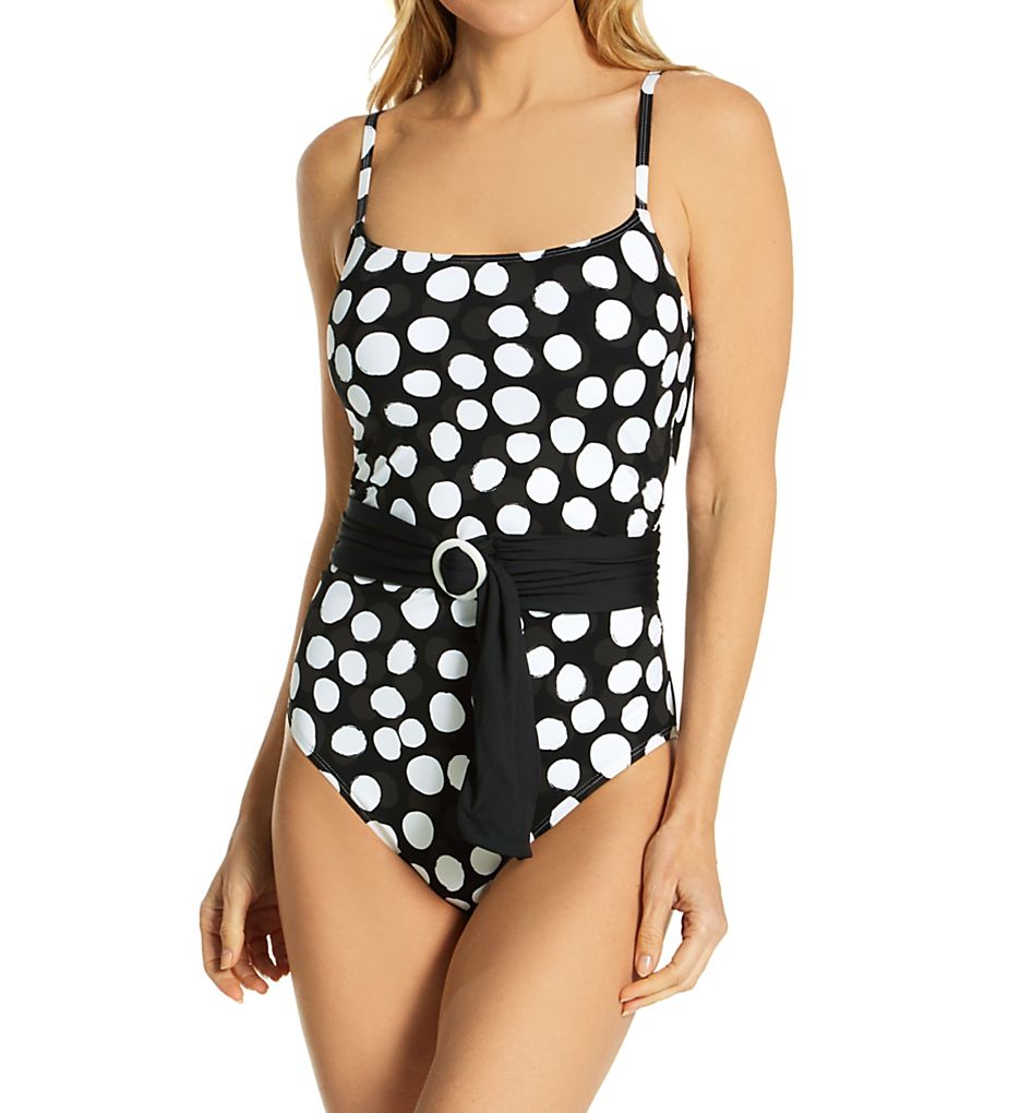  Mod For Dot Belted Mio One Piece Swimsuit