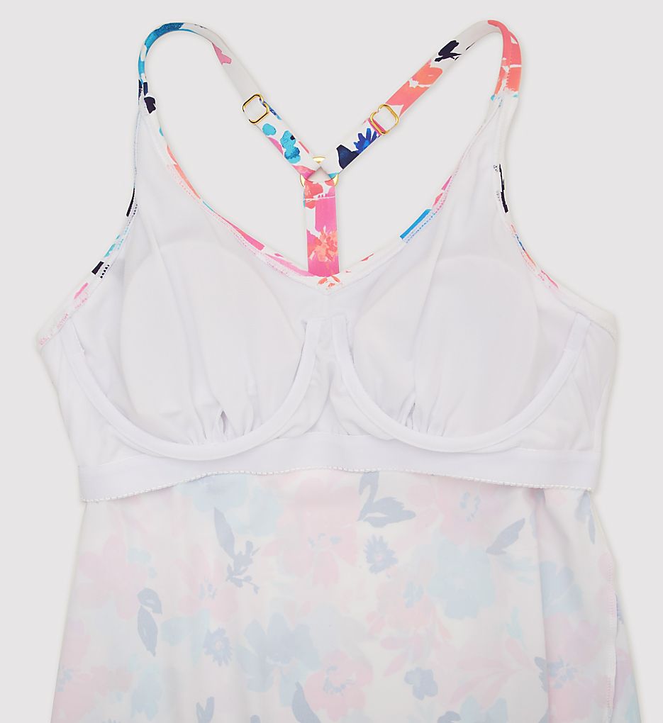  Made For Sol Racer Back Tankini Swim Top