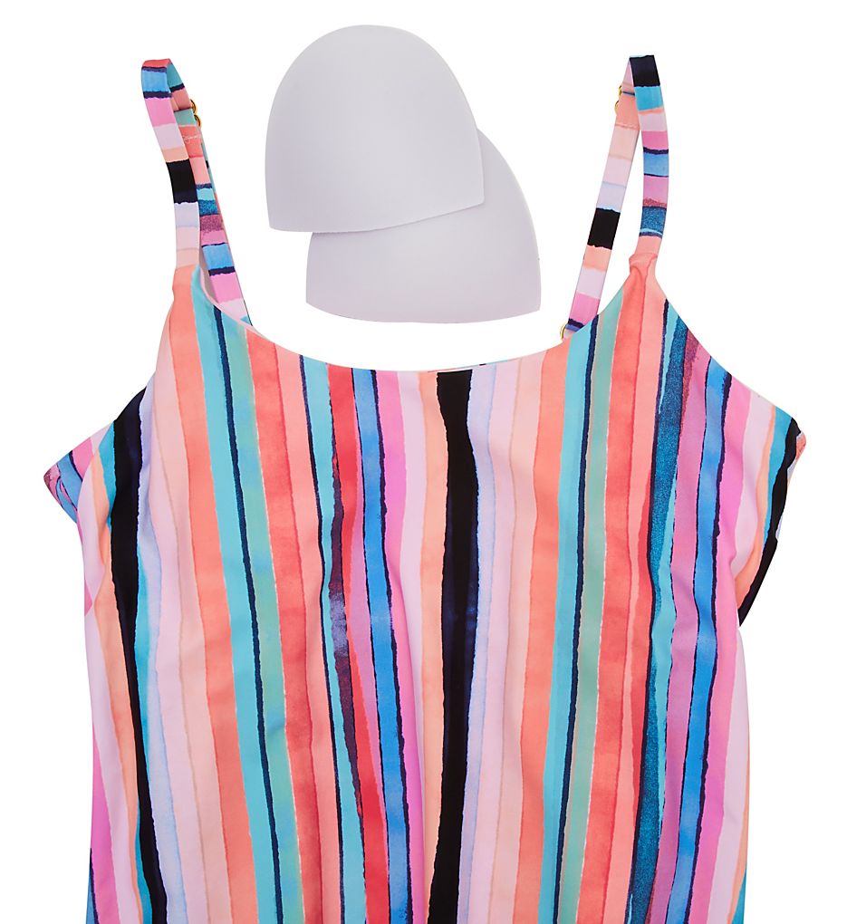  Kyushu Stripe Cape Town Tankini Swim Top