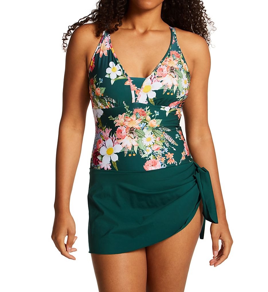  One Piece Swimsuit With Multiway Skirt