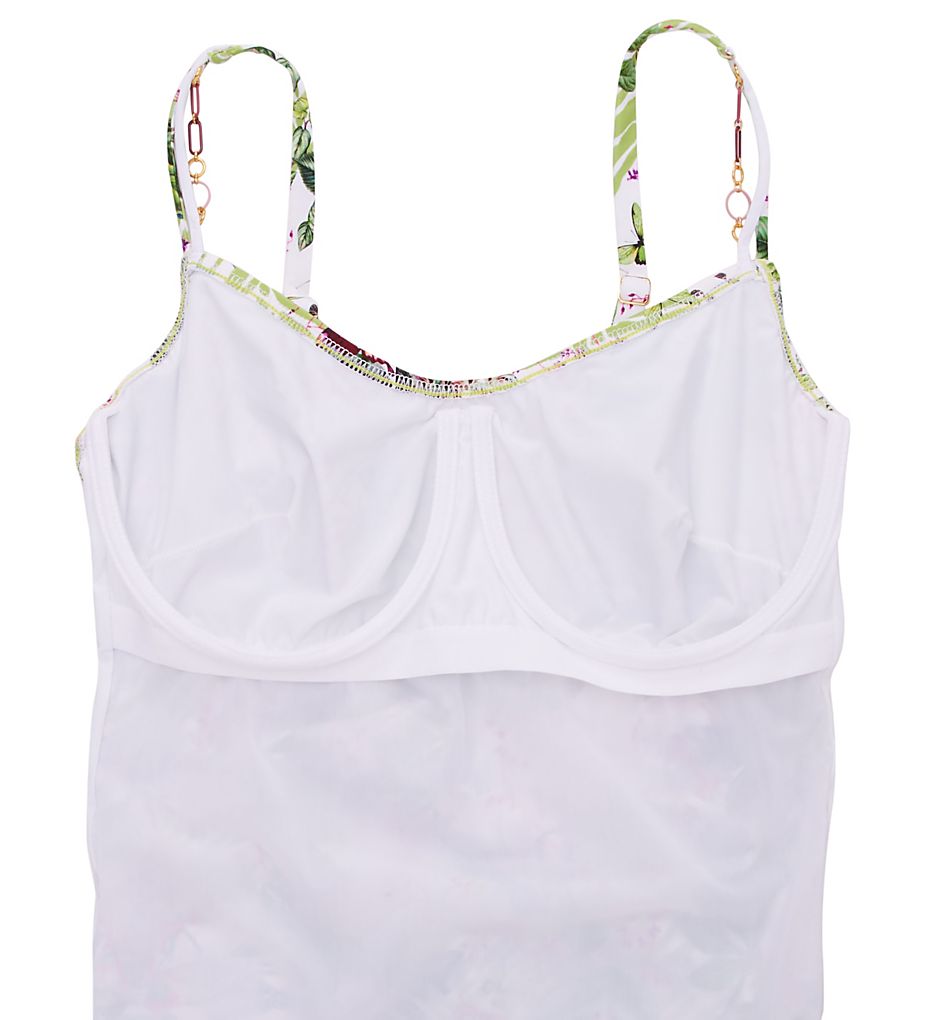  Envolee Tropicale Underwire One Piece Swimsuit