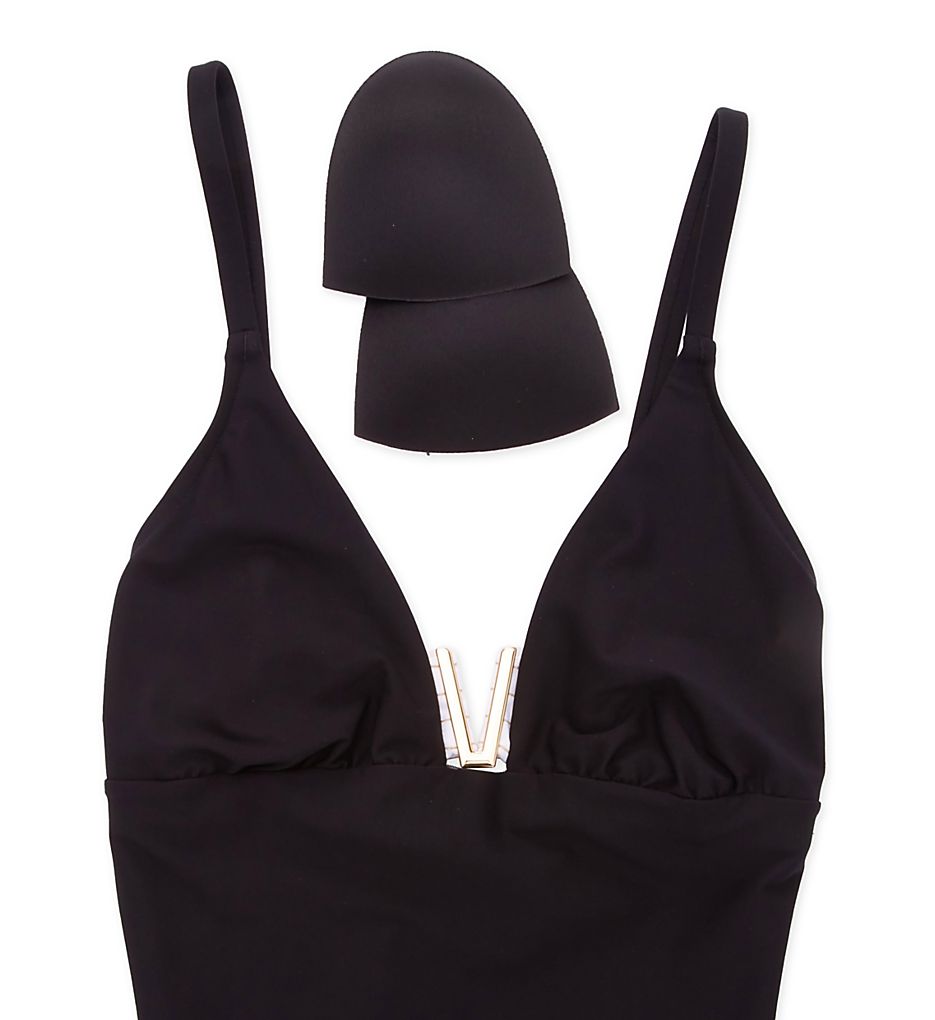  Audace Ocean Non Wire Halter One Piece Swimsuit