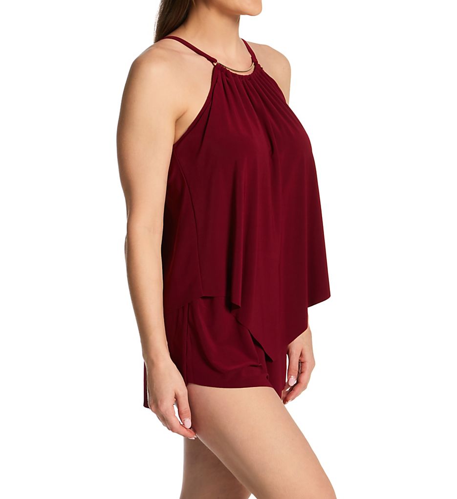  Halo Effect Goldie Romper One Piece Swimsuit