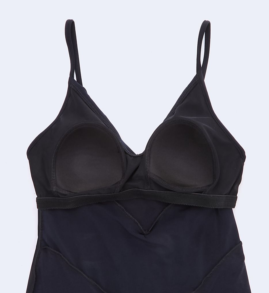 Solid Rita Wireless Ruffle Tankini Swim Top