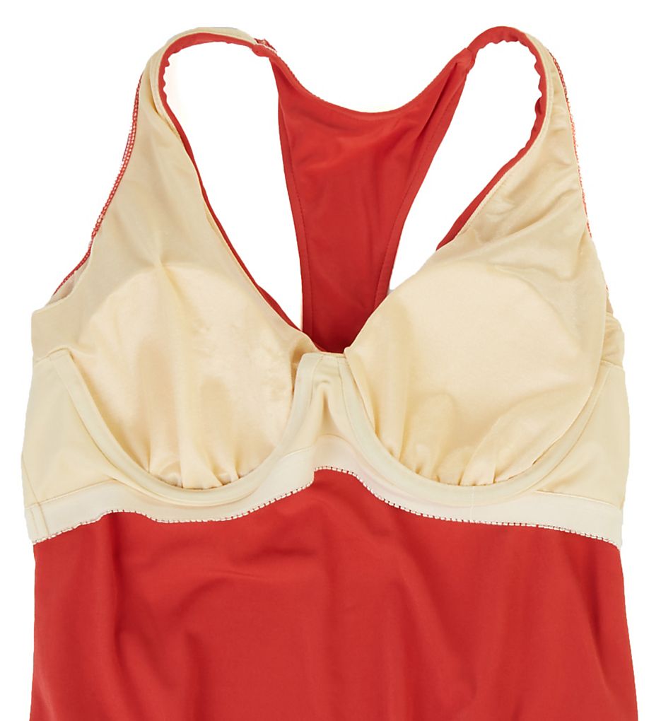  Solid Taylor Underwire Tankini Swim Top
