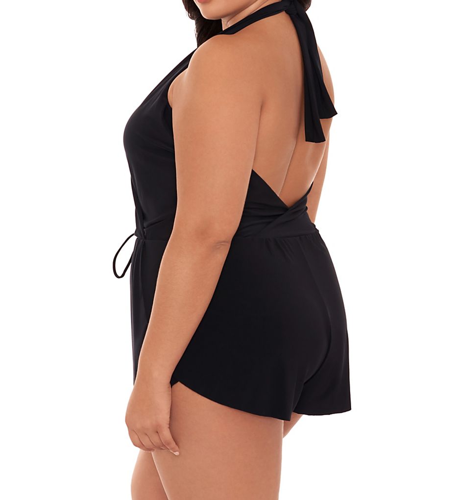  Plus Size Bianca Romper One Piece Swimsuit