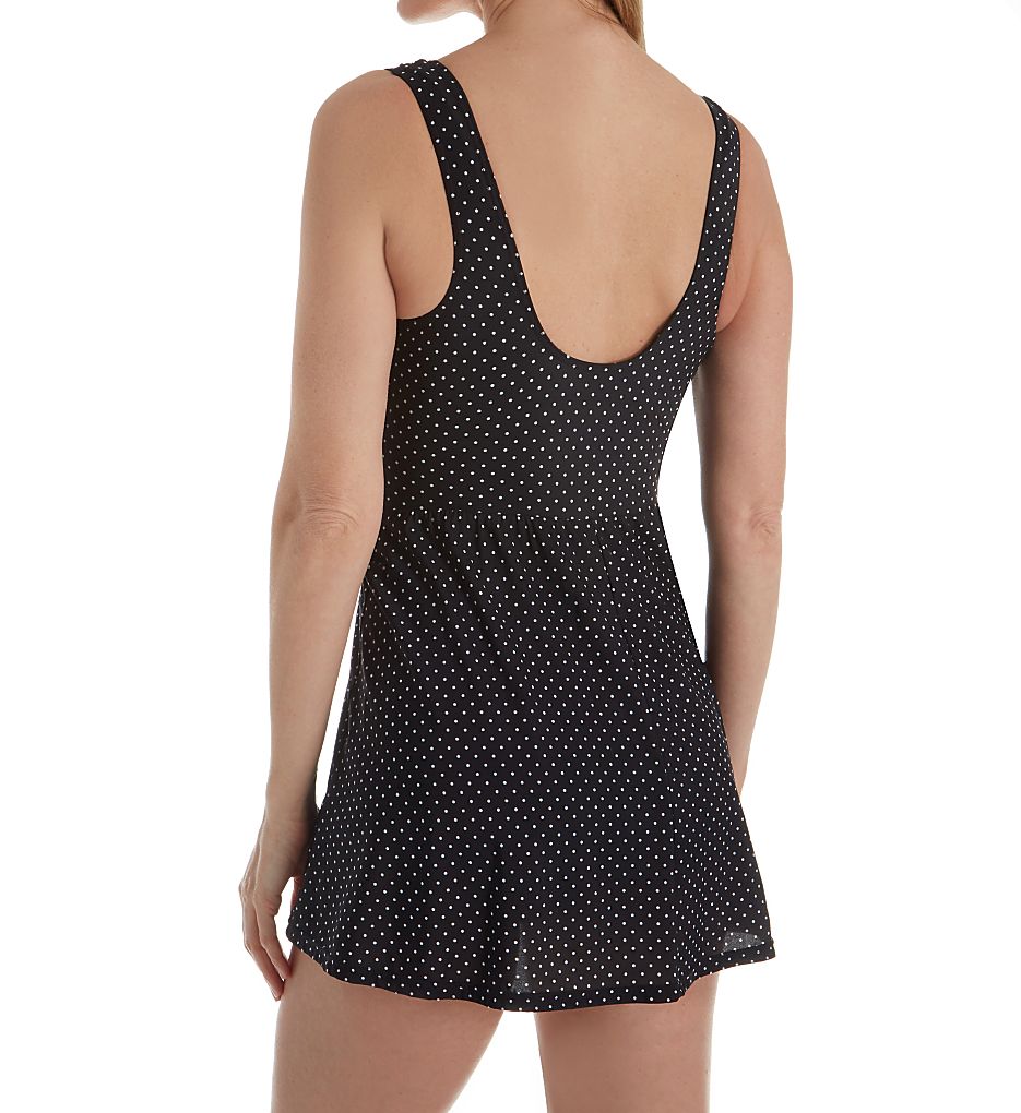 Miraclesuit Pin Point Marais Wireless One Piece Swim Dress