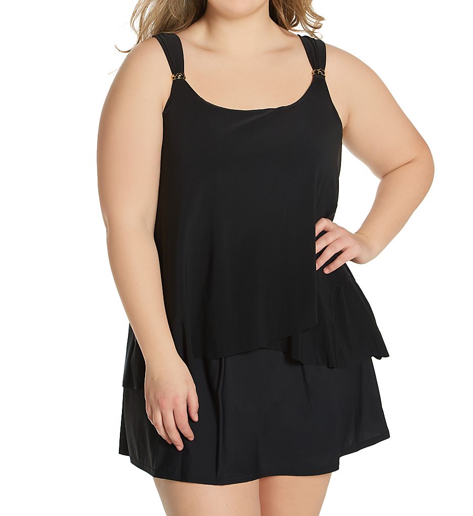 Miraclesuit Women's Plus Size Skirted Swim Bottom