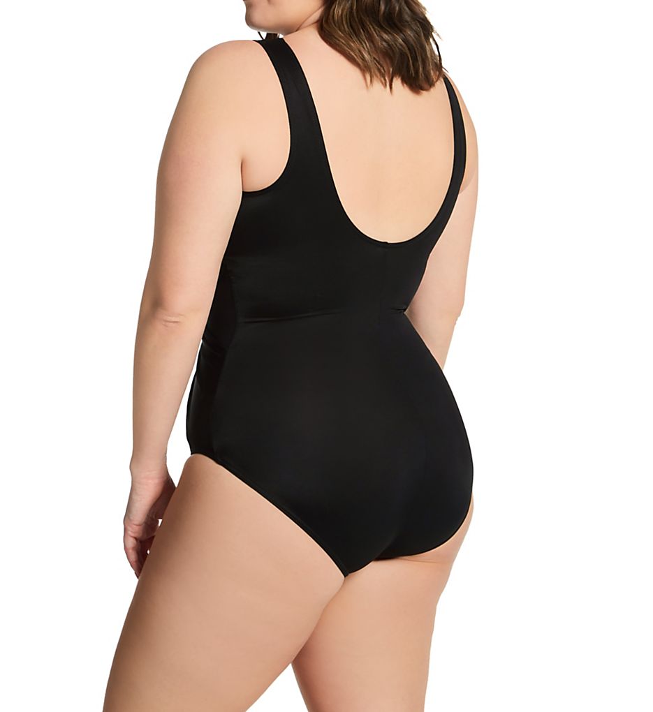 Miraclesuit Plus Size Illusionists Palma One Piece Swimsuit