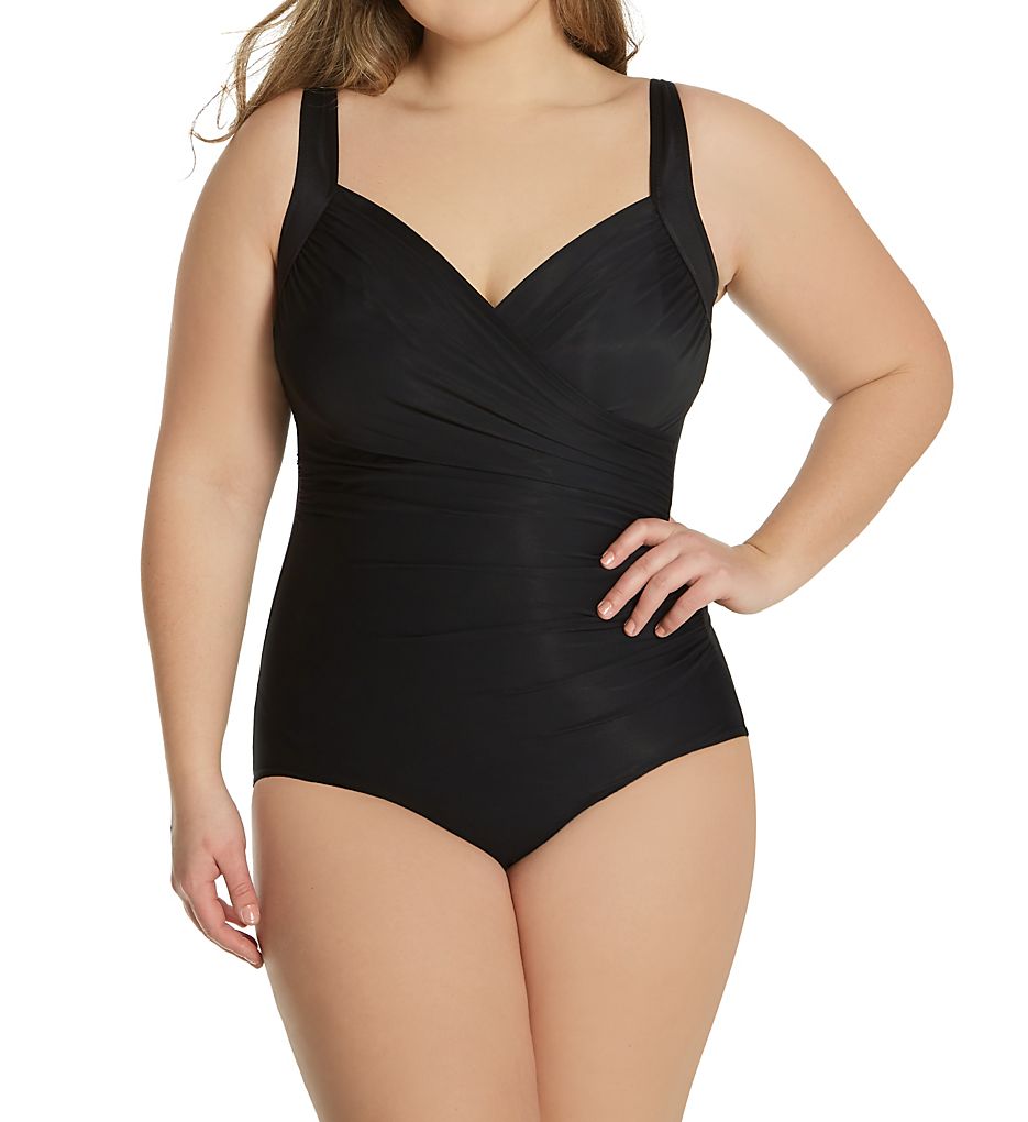 Miraclesuit Plus Size Must Have Sanibel One Piece Swimsuit