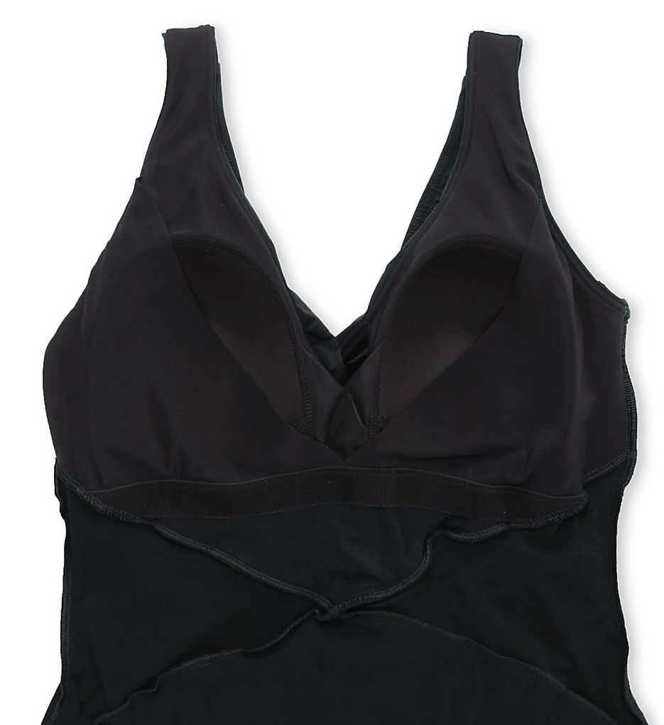 Miraclesuit Plus Size Crossover One Piece Swimsuit