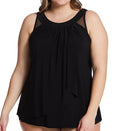 Miraclesuit Plus Size Ursula Underwire Tankini Swim Top